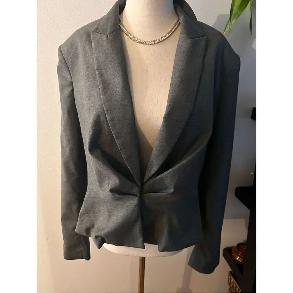 Express blazer stylish size 14 gray